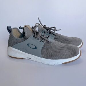 Men's Oakley Dry EVZero‎ Sneaker Dark Gray Size 9 New Casual Everyday Athletic